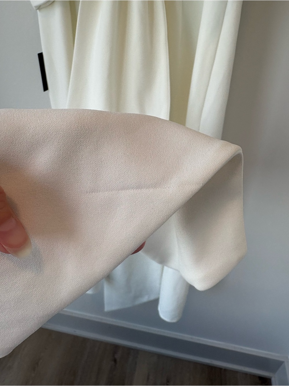 Lulus White Strapless Bow Midi Dress - NWT - Size Large Bridal Event Party - Picture 10 of 12